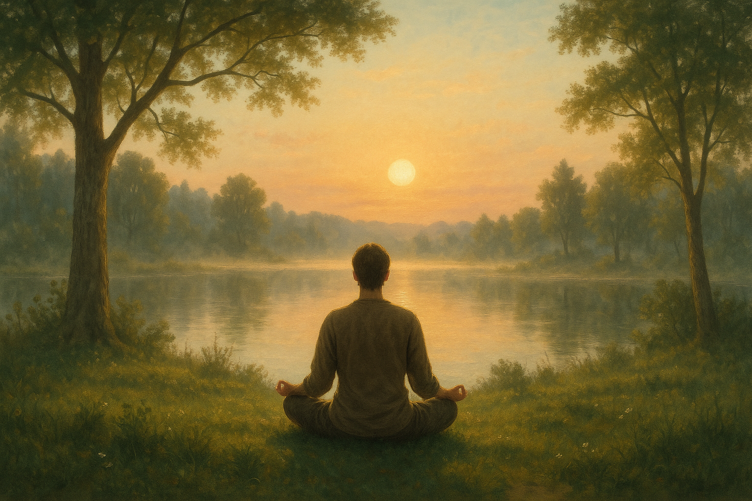 아침 명상과 자연