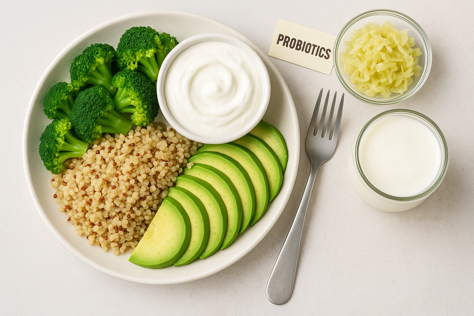 Healthy probiotic meal