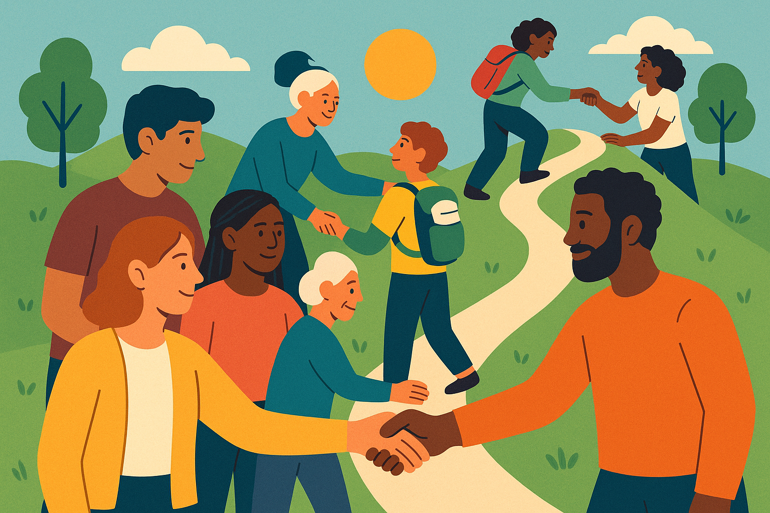 서로의 여정을 응원하는 사람들 공동체