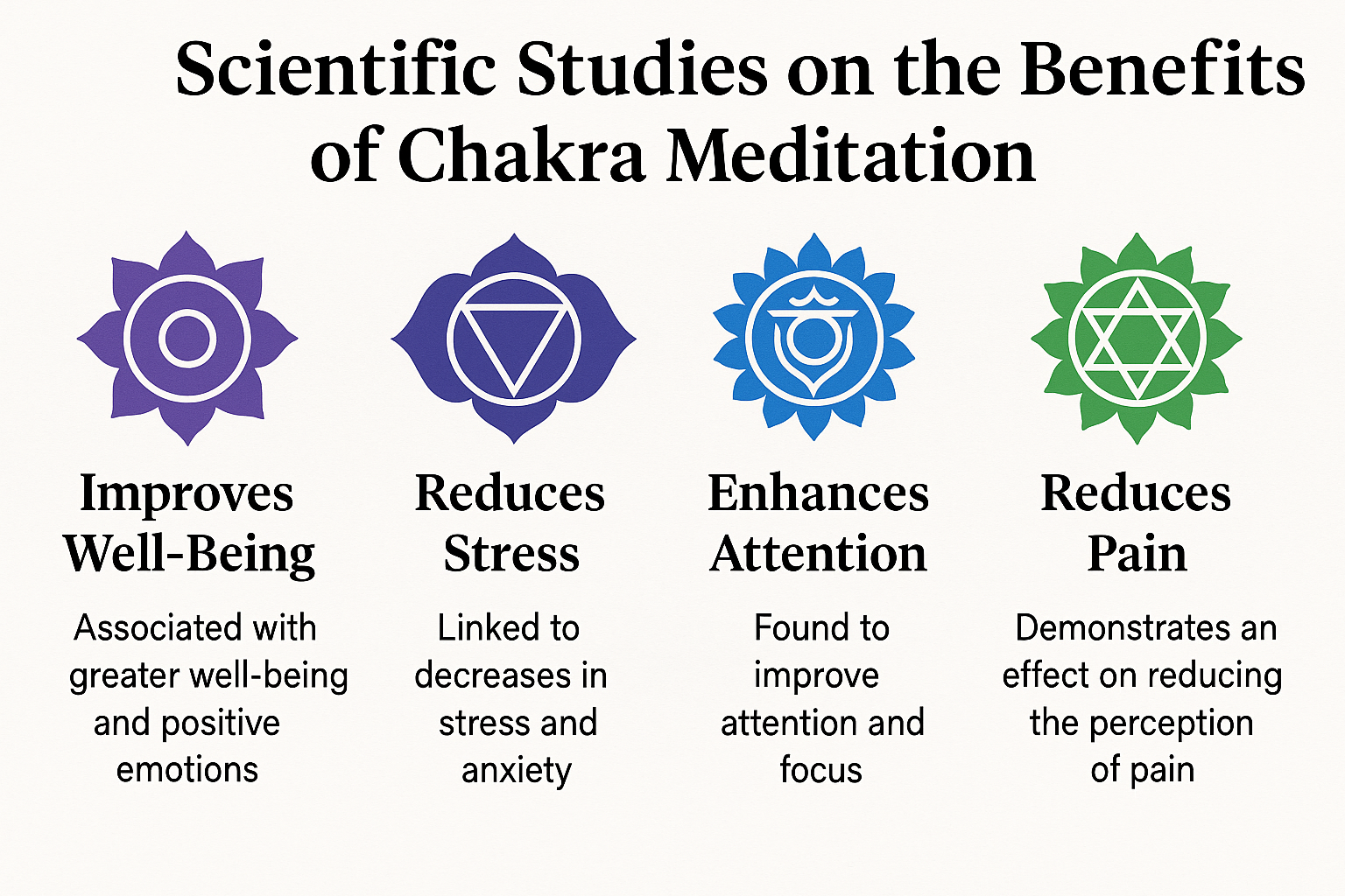 차크라 명상과 심리적 혜택에 관한 과학적 연구