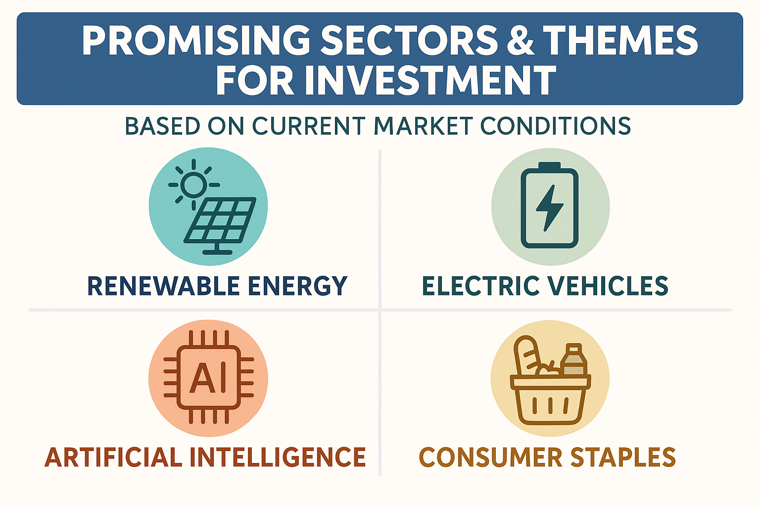 Promising sectors and themes infographic