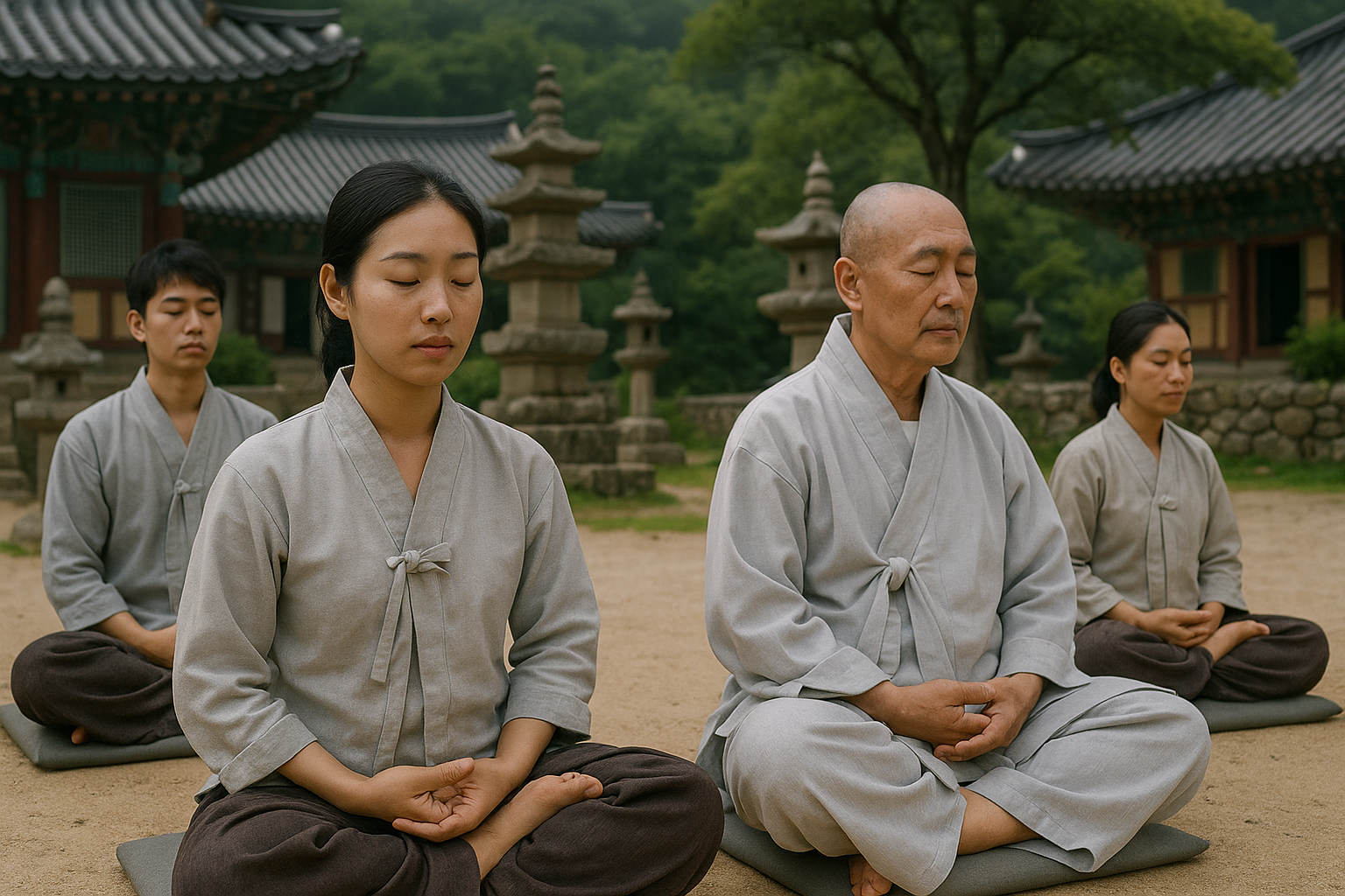 Korean meditation practice
