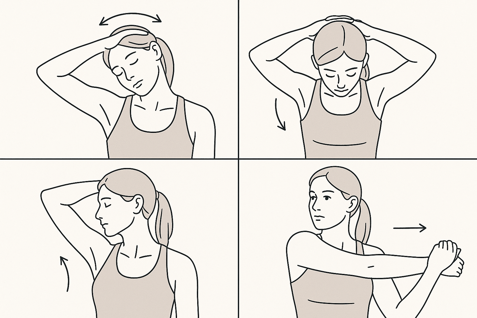 Proven routine for correcting forward head posture