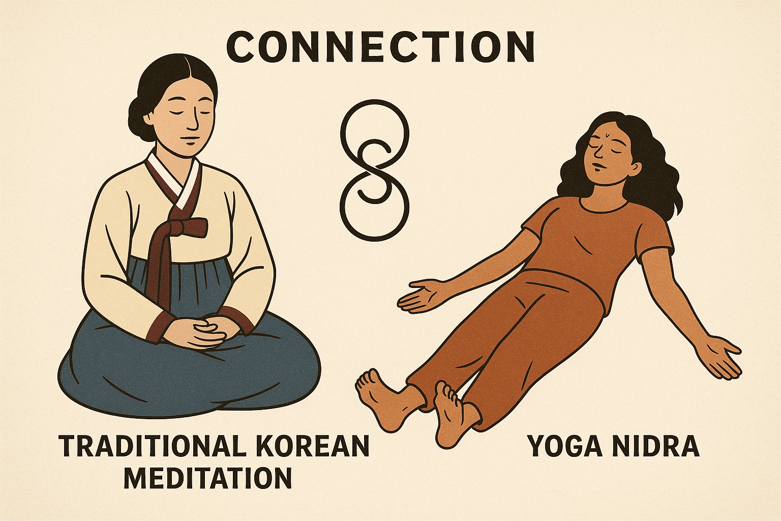 K-meditation and Yoga Nidra connection