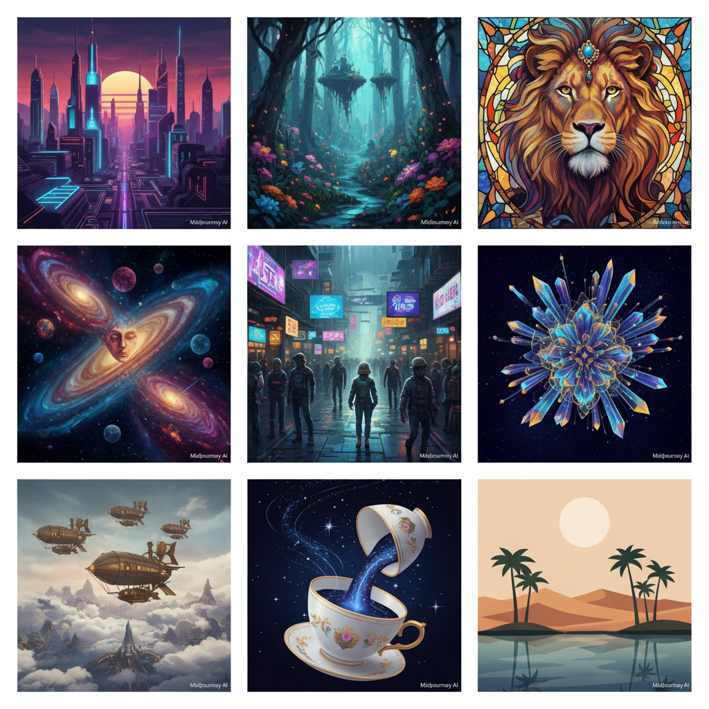Artwork Created with Midjourney