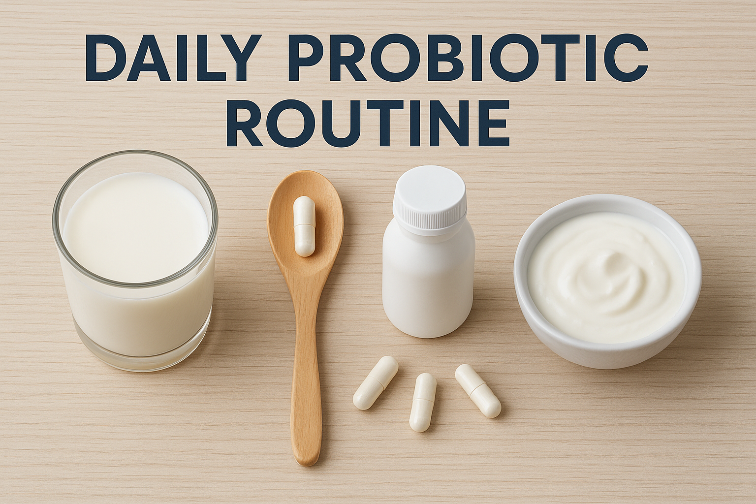 Daily probiotic routine