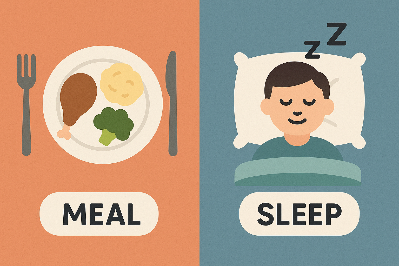 Meal and Sleep