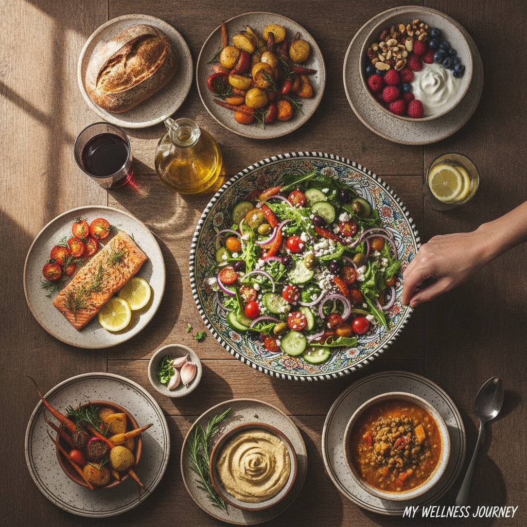 Personal wellness journey with Mediterranean diet