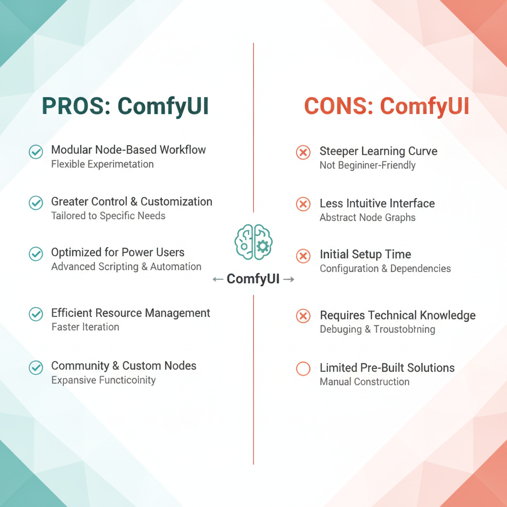 ComfyUI Pros and Cons Comparison