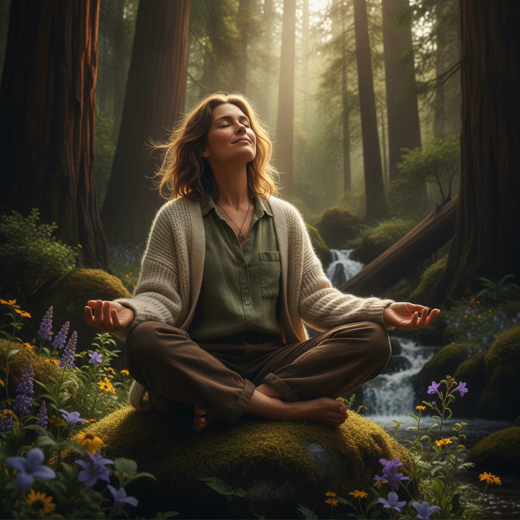 Resting your eyes in nature