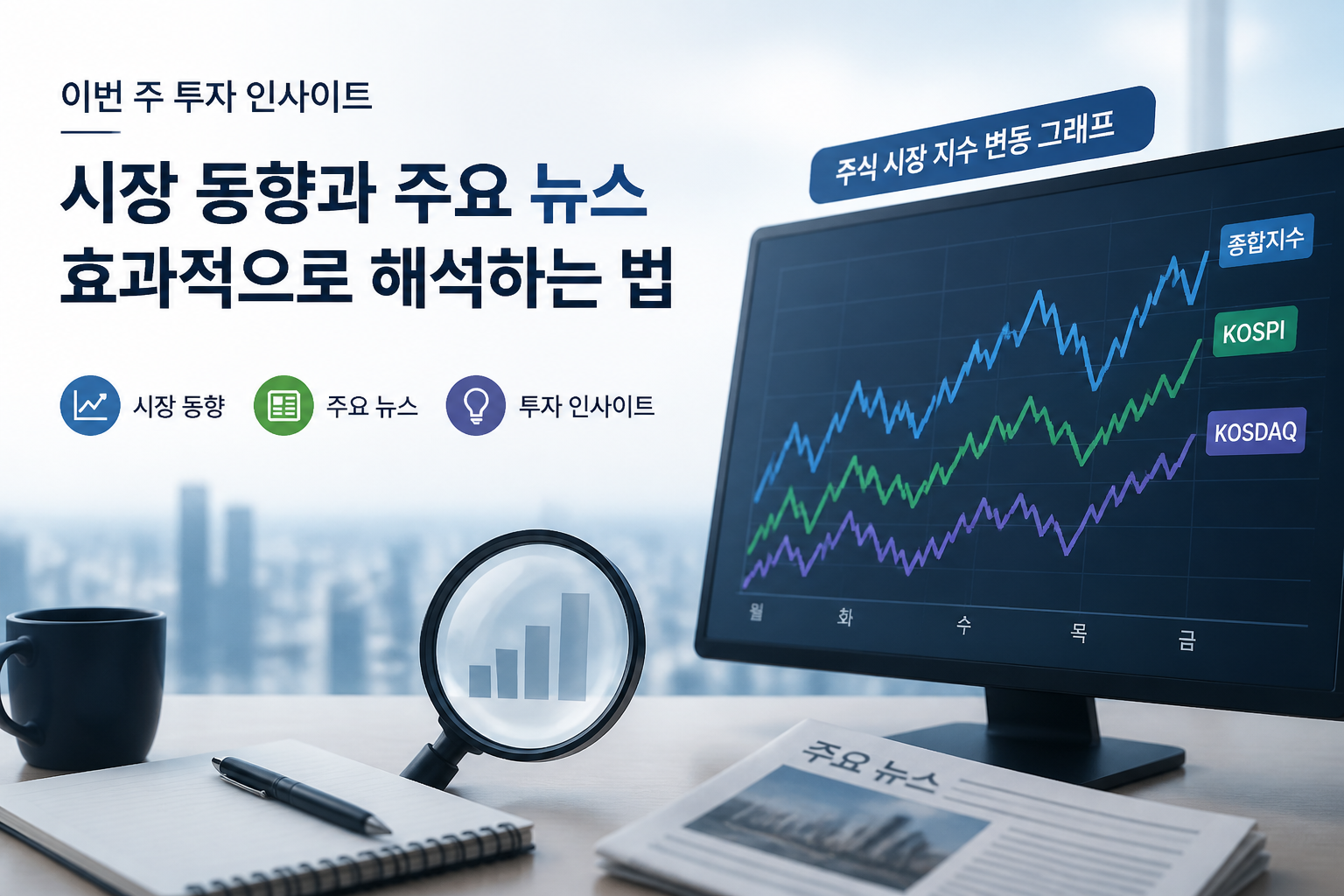 Stock Market Index Fluctuation Graph
